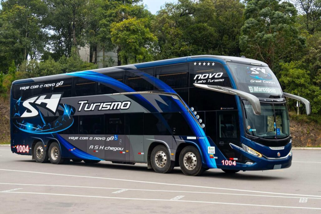 Marcopolo: história, negócios e inovação de uma líder em ônibus 3 Ônibus rodoviário Marcopolo Geração 8 – Paradiso 1800 DD