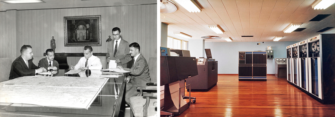 Bradesco: a história do maior banco privado do Brasil 4 Contrato de compra do IBM 1401 assinado em 1961 e o equipamento em operação em 1962 no Centro Eletrônico de Processamento de Dados do Bradesco — pioneirismo tecnológico na América Latina