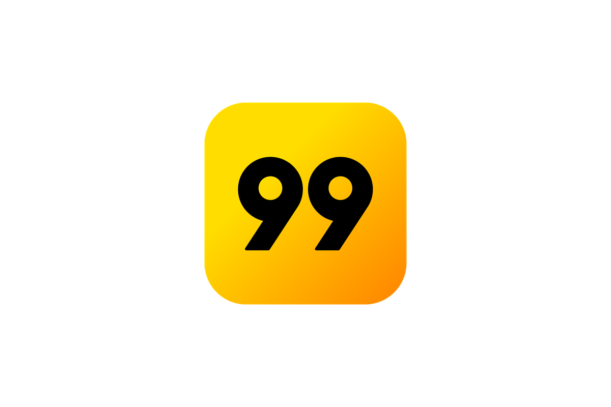 Logotipo oficial do aplicativo 99