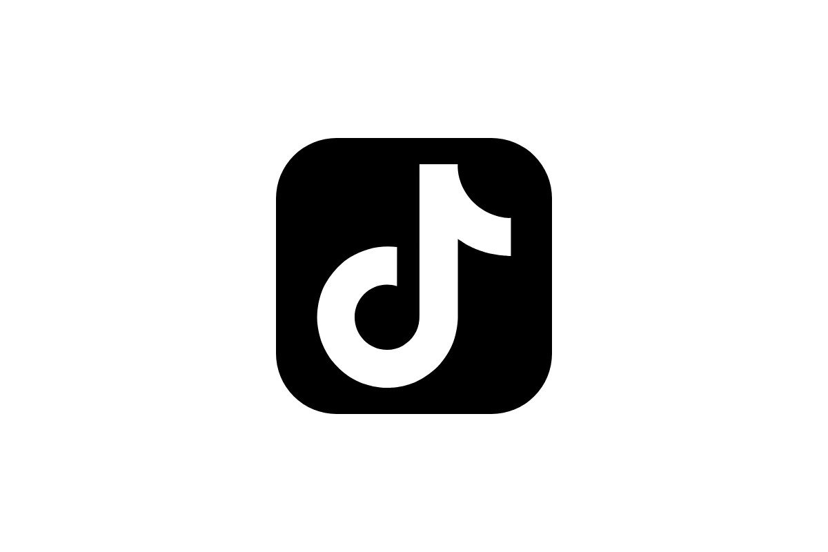 Logotipo oficial do aplicativo TikTok