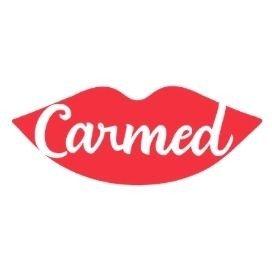 Quem é o dono da Cimed? A família por trás do Carmed 5 Identidade visual do Carmed, marca de hidratantes labiais da Cimed.