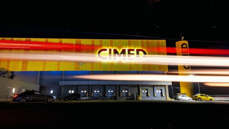 Fachada da Cimed em imagem institucional divulgada pela empresa
