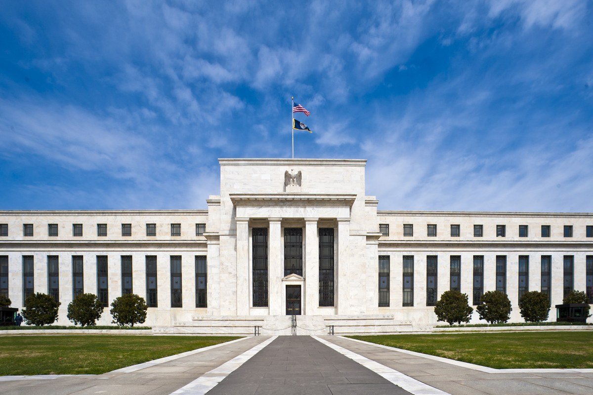 Fachada do Edifício Eccles, sede do Federal Reserve, o banco central dos Estados Unidos, em Washington