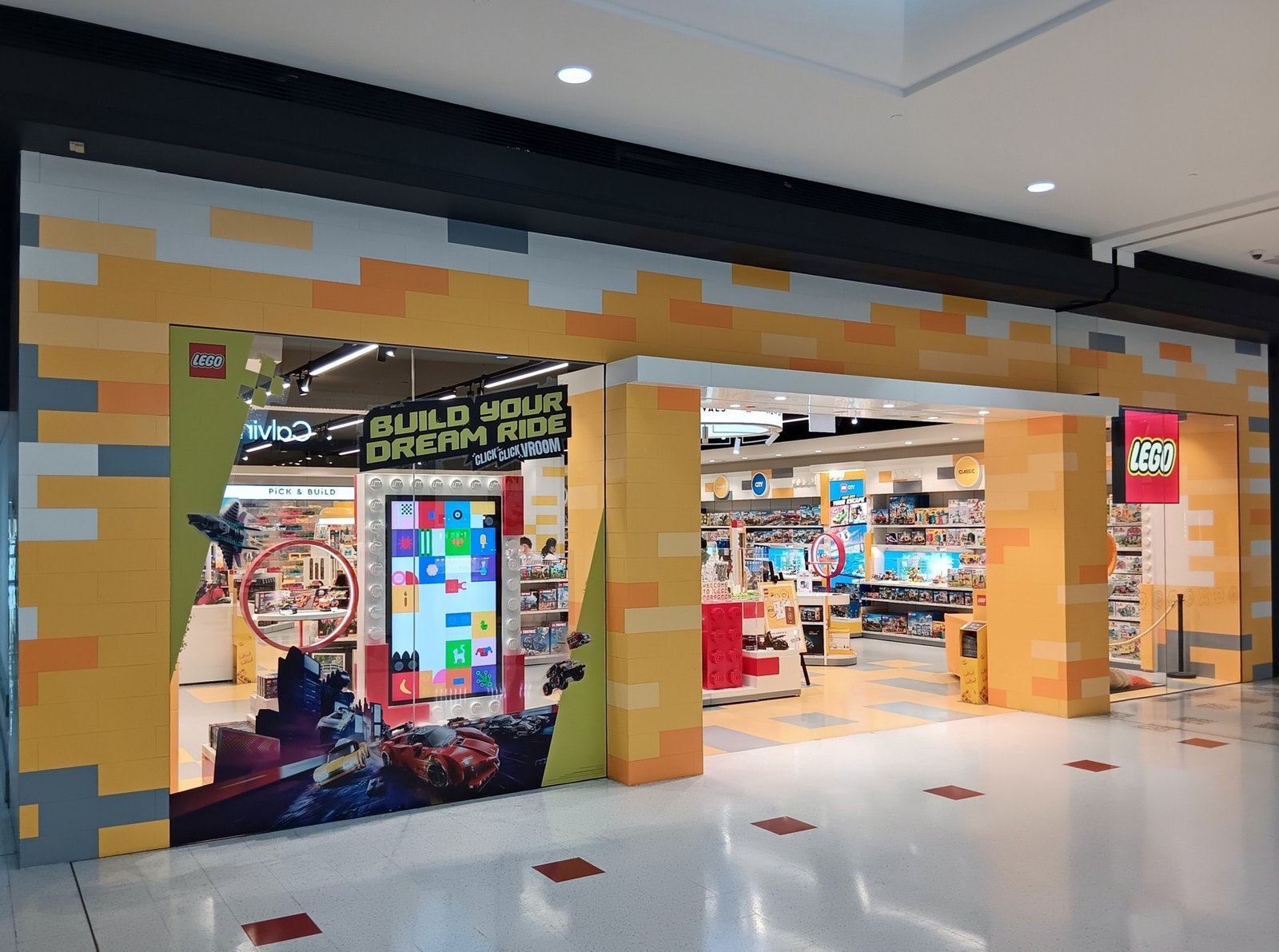 Loja oficial da Lego em Booragoon, na Austrália, em 2026. A rede de lojas da marca chegou a 1.112 unidades em 54 mercados.