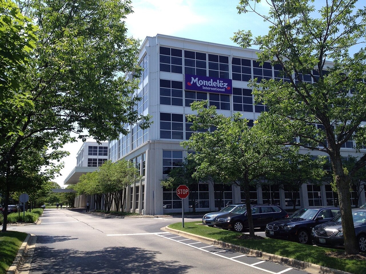 Antiga sede da Mondelēz International em Deerfield, Illinois, fotografada em 2013. Hoje a empresa fica em Chicago.