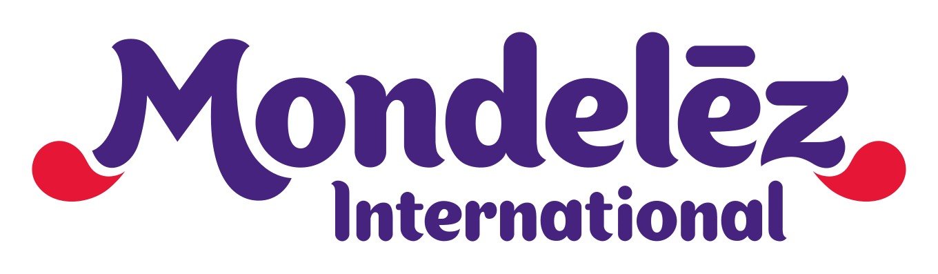 Logotipo da Mondelēz International, empresa criada em 2012 na divisão da Kraft Foods.