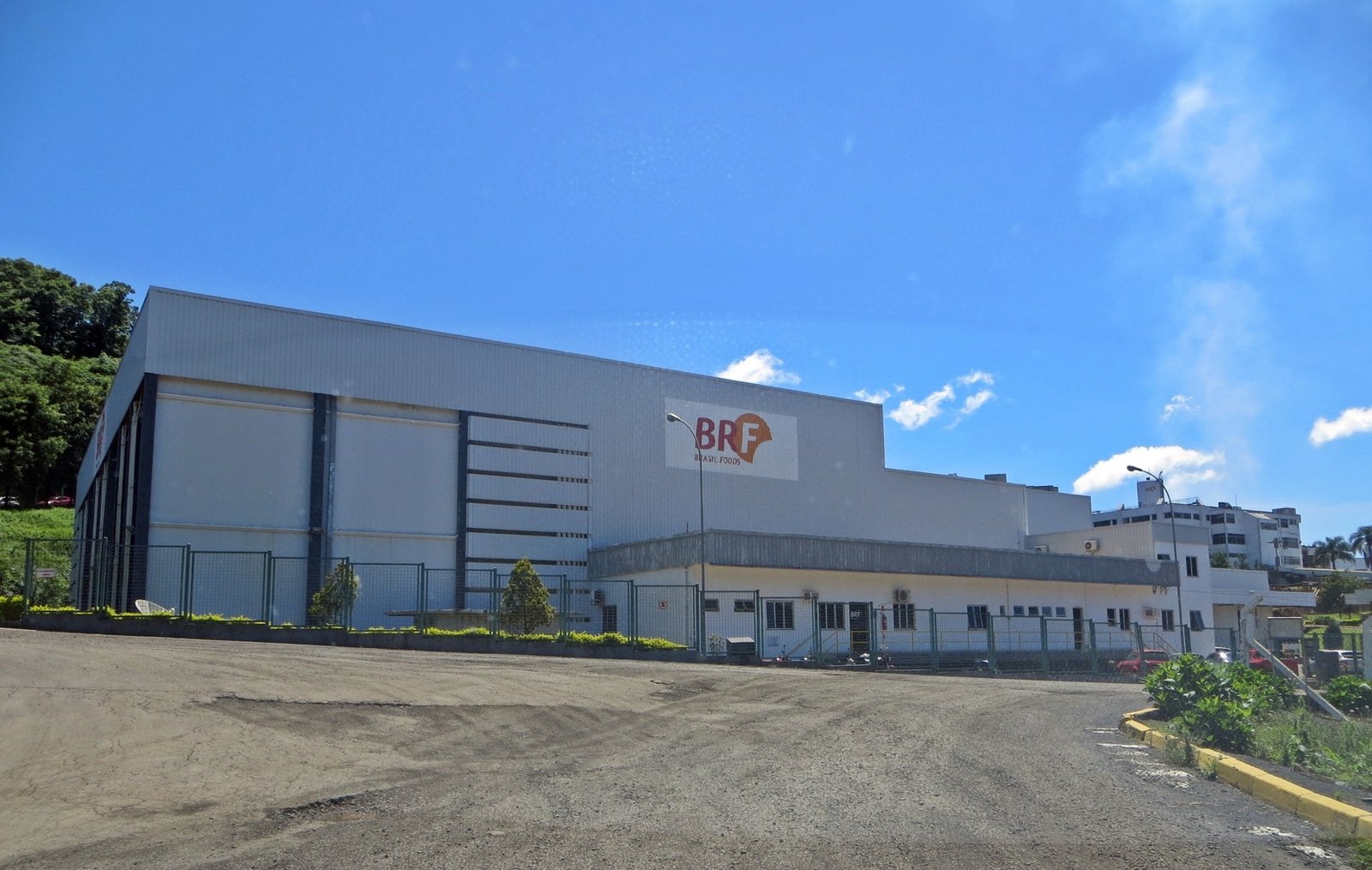 Centro de distribuição da BRF em Videira (SC), na antiga Perdigão Agroindustrial.